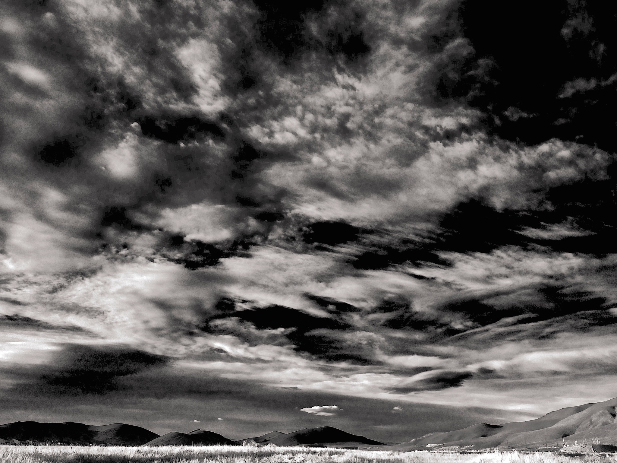 Cloud Ring Over Huffaker's Hills